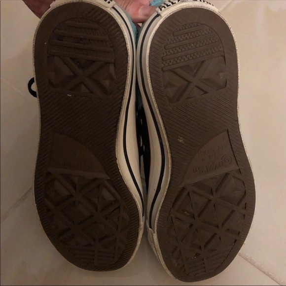 black, blue, white with orange low too converse - Picture 3 of 5